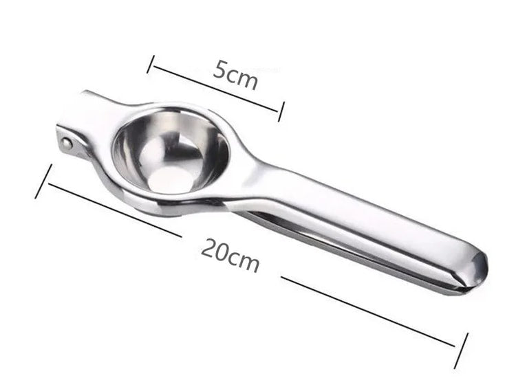 Stainless Steel Lemon Squeezer – Manual Citrus Juicer for Oranges and Lemons