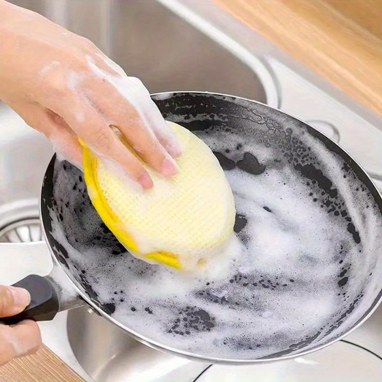 Versatile Kitchen Cleaning Sponges and Scrubbers Dish Sponge - Multi-Purpose Kitchen Tool