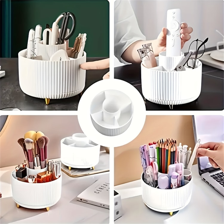 Rotating Makeup Organizer Cosmetic Storage and Vanity Organizer