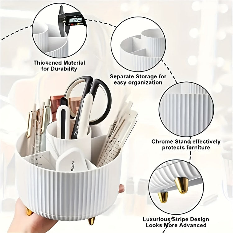 Rotating Makeup Organizer Cosmetic Storage and Vanity Organizer