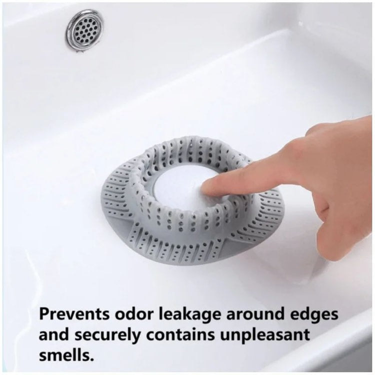 Silicone Bathroom Sink Hair Catcher