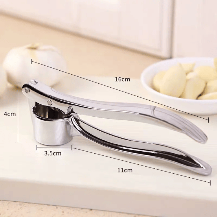 Manual Garlic Press, Kitchen Aluminum Alloy Grinder, Extruder, Small Kitchen Tool