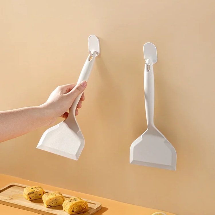 Premium Silicone Heat-Resistant Spatula, Food-Grade Non-Stick Kitchen Tool for Frying Pan, Sushi, Steak, Fish & Pancakes